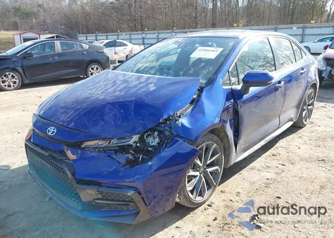 2021 Toyota Corolla Se from USA, damaged, VIN JTDS4MCE4MJ077739